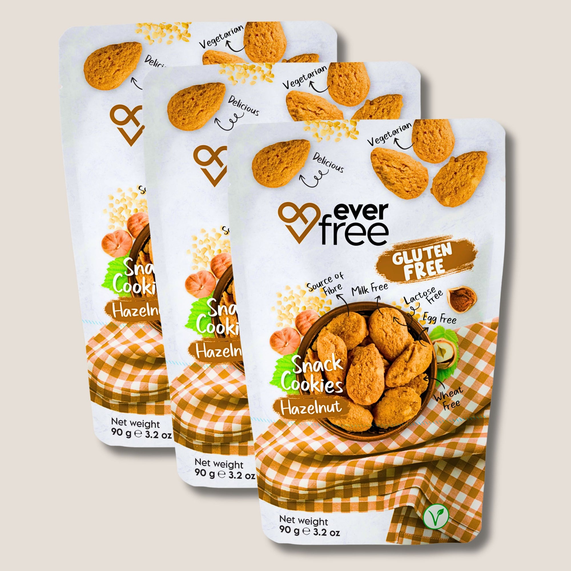 Gluten Free - Hazelnut Cookie