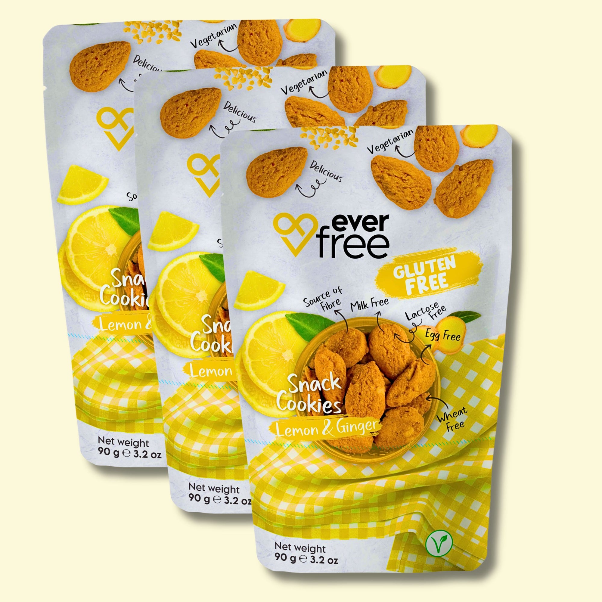 Gluten Free - Lemon & Ginger Cookie